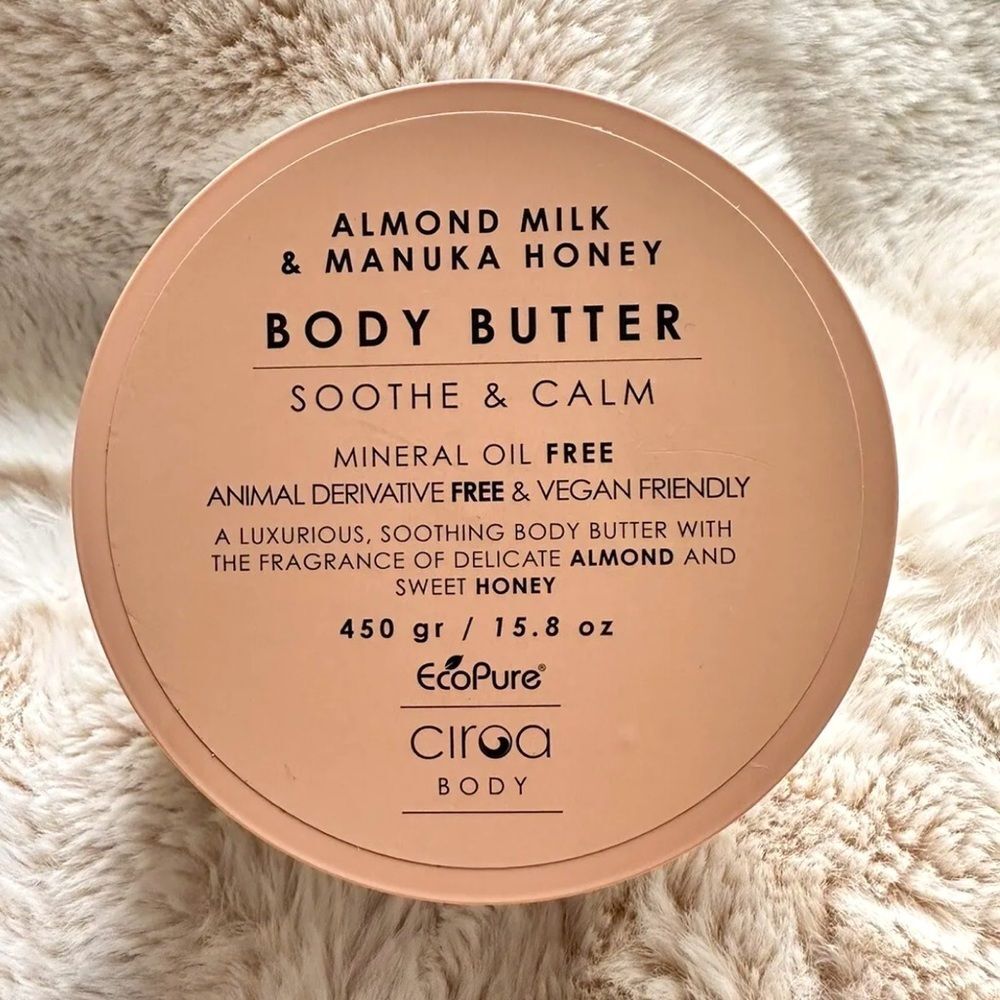Ciroa Body Almond Milk & Mannuka Honey Body Butter Soothe & Calm 15.8 fl oz